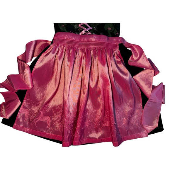 🏷️ Angermaier München Trachten Dirndl Dress – Toddler Girl (US Size 4T) - Picture 3 of 6